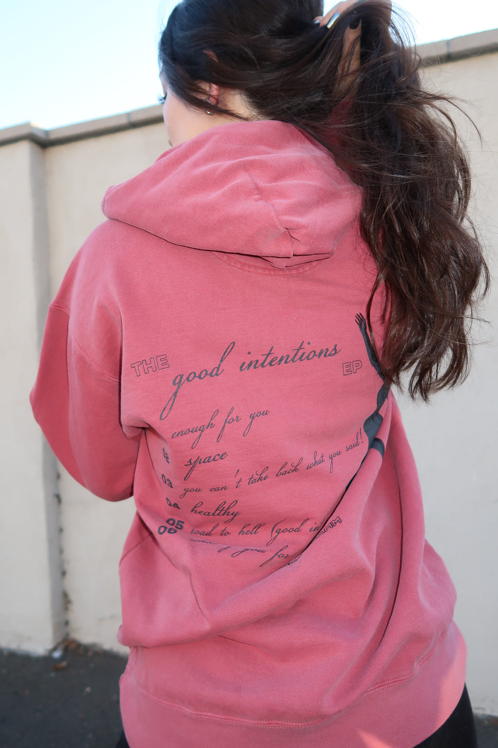good intentions hoodie